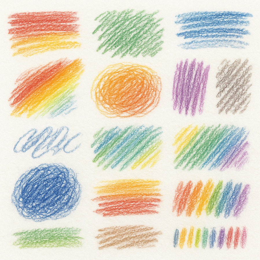 Close-up of blended colored pencil shading on a floral coloring page